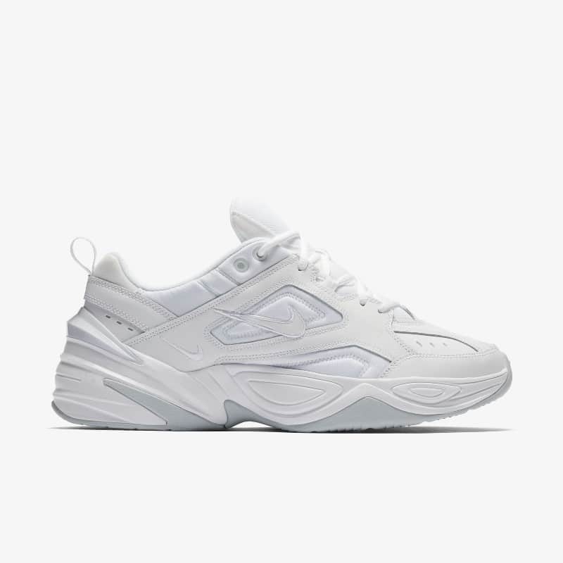 Nike tekno outlet triple white